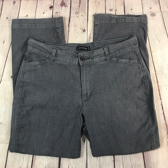 Riders by Lee Pants - Riders Gray Stretch Pants